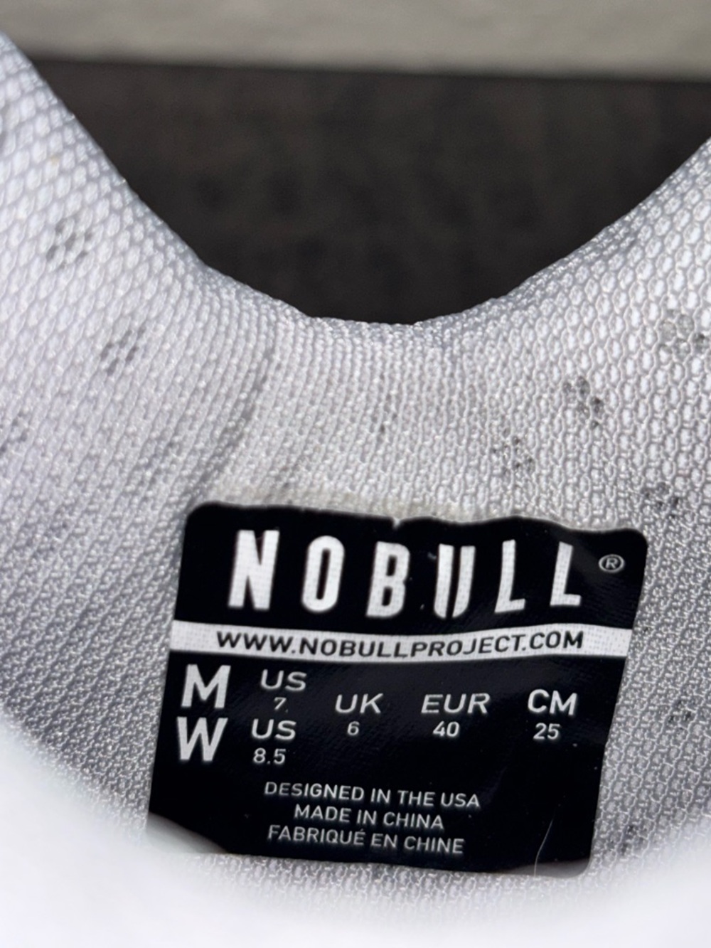NOBULL Outwork Edge (Impact) cross-training shoes WONENS SZ 8.5 - Picture 4 of 13
